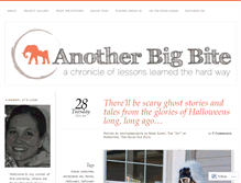 Tablet Screenshot of anotherbigbite.com